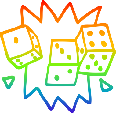 Bir insan tarafından çizilmiş yuvarlanan bir çizgi filmin çizimi