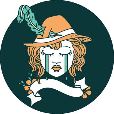 Bir insan tarafından çizilmiş insan ozan karakteri simgesi