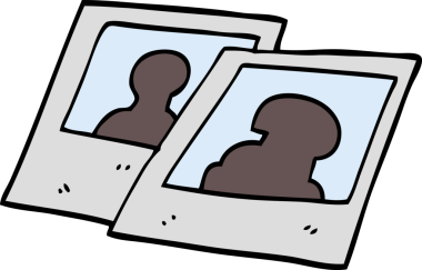 Bir insan tarafından çizilmiş karalama fotoğrafı.