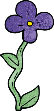 Bir insan tarafından çizilmiş karalama saksısı.