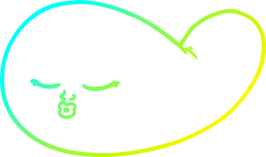 Bir insan tarafından çizilmiş bir safra kesesi karikatürü çizimi