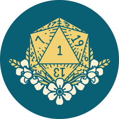 Retro Dövme Tarzı Doğal Zarlar Bir insan tarafından çizilmiş çiçek elementleri ile yuvarlanır