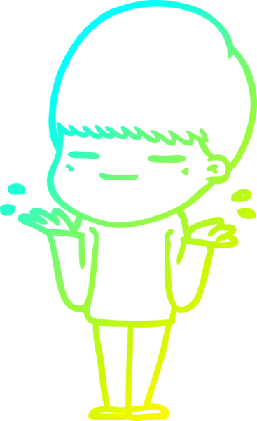 Bir insan tarafından çizilmiş kendini beğenmiş bir çizgi film karakteri.