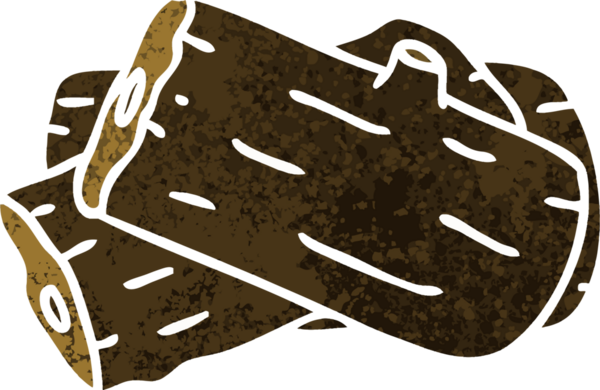 Bir insan tarafından çizilmiş retro illüstrasyon tarzı tuhaf çizgi film günlüğü