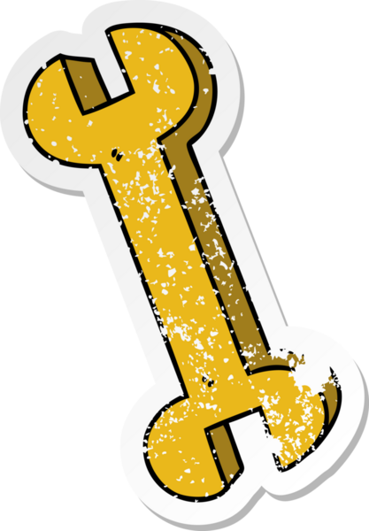 Bir insan tarafından çizilmiş garip bir el çizgi film anahtarının sıkıntılı çıkartması.