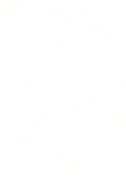 Bir insan tarafından çizilen Noel Kadın Tebeşiri