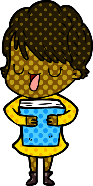 Bir insan tarafından çizilmiş bir karikatür kadın konuşuyor.