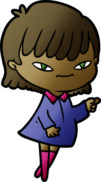 Bir insan tarafından çizilmiş bir karikatür.