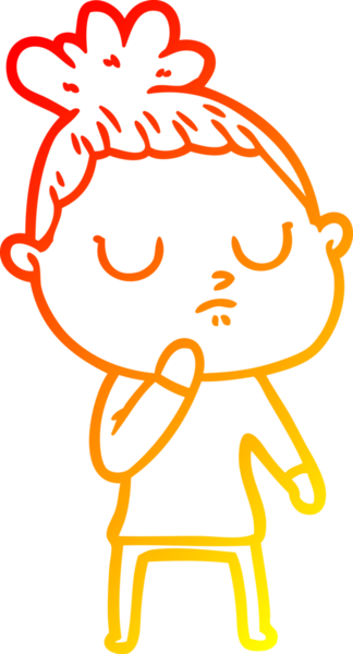 Bir insan tarafından çizilmiş, karikatür çizimi.