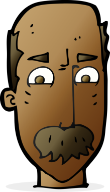 Çizgi film bir insan tarafından çizilmiş yaşlı bir adamı rahatsız ediyor.