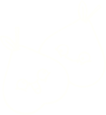 Bir insan tarafından çizilen Mutlu Armutlar Tebeşiri