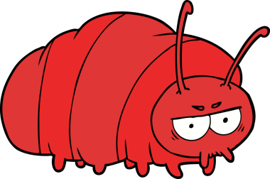 bir insan tarafından çizilmiş çizgi film hatası