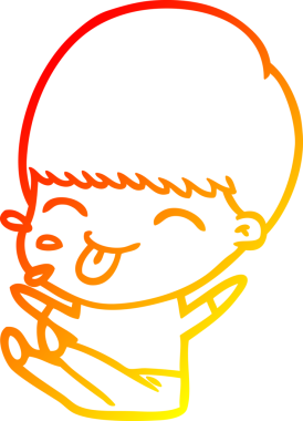 Bir insan tarafından çizilmiş çizgi film karakteri.