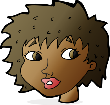 Bir insan tarafından çizilmiş bir karikatür.