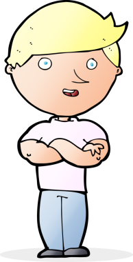 Bir insan tarafından çizilmiş mutlu bir adam.