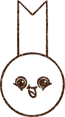 Bir insan tarafından çizilen Altın Madalya Kömür