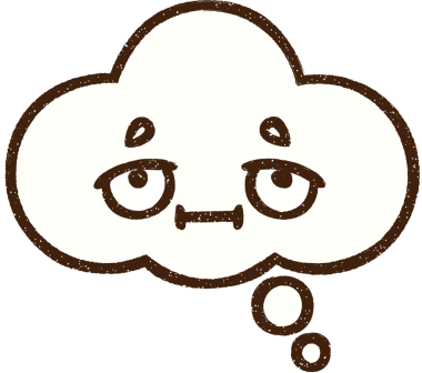 Bir insan tarafından çizilen Düşünce Baloncuğu Tebeşiri