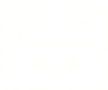 Bir insan tarafından çizilmiş pil tebeşiri.