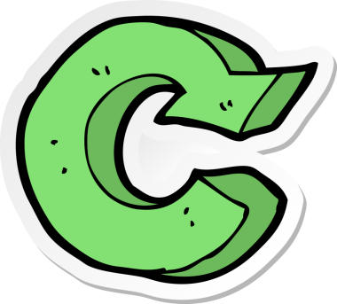 Bir insan tarafından çizilmiş karikatür geri dönüşüm sembolünün etiketi.