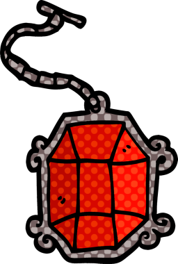 Bir insan tarafından çizilmiş karalama yakut kolye.