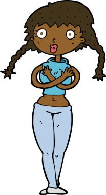 Bir insan tarafından çizilmiş, gücenmiş bir karikatür.