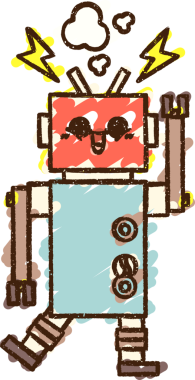 Arızalı Robot Tebeşiri Bir insan tarafından çizilmiş