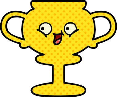 Bir insan tarafından çizilmiş bir kupanın çizgi romanı.