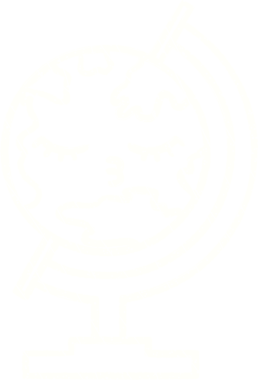 Bir insan tarafından çizilmiş Coğrafya Küre Tebeşiri