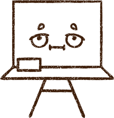 Bir insan tarafından çizilen Okul Tahtası Kömür Çizimi