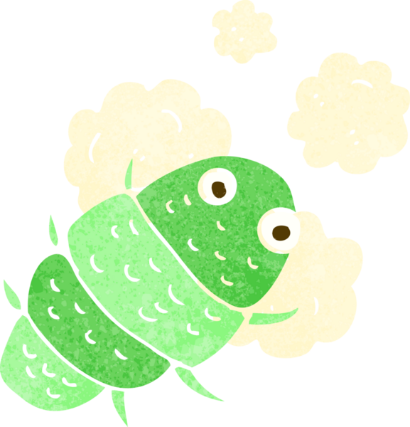 bir insan tarafından çizilmiş çizgi film hatası