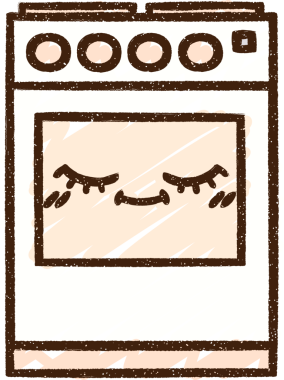 Bir insan tarafından çizilen fırın tebeşiri