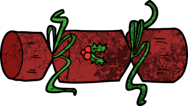 Bir insan tarafından çizilmiş kraker karikatürü.