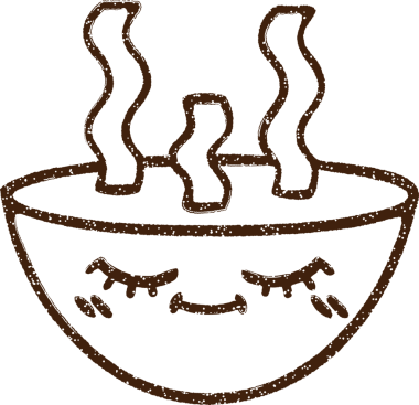 Bir insan tarafından çizilen Sıcak Pirinç Kömürü