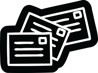 Bir insan tarafından çizilmiş harf simgesi yığını