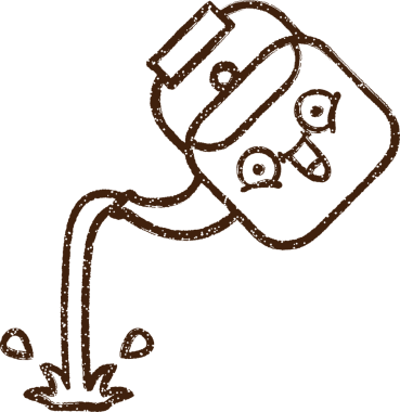 Bir insan tarafından çizilen Çaydanlık Kömürü