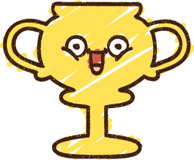 Bir insan tarafından çizilen Mutlu Kupa Tebeşiri