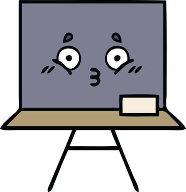 Bir insan tarafından çizilmiş güzel bir karikatür.