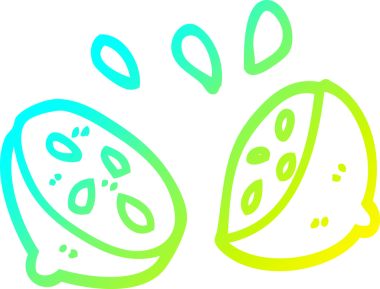 Bir insan tarafından çizilmiş yarı yarıya bir karikatür çizimi.