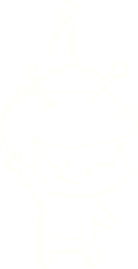 Bir insan tarafından çizilen Şenlikli Uzay Adamı Tebeşiri