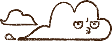 Sinirli Bulut Kömürü Bir insan tarafından çizilmiş