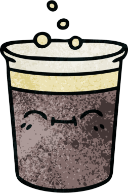 Bir insan tarafından çizilmiş garip bir çizgi film karakteri.