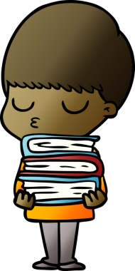 Bir insan tarafından çizilmiş sakin çocuk çizgi filmi.