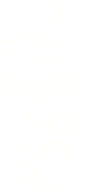 Bir insan tarafından çizilen Noel Kadın Tebeşiri