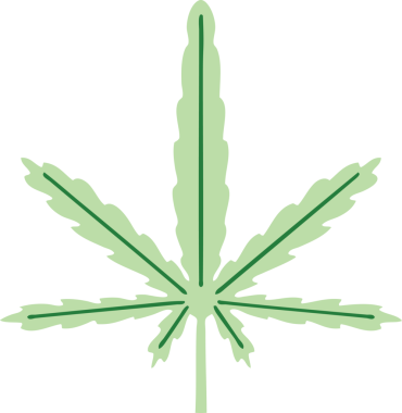 Bir insan tarafından çizilmiş tuhaf bir marihuana çizimi.