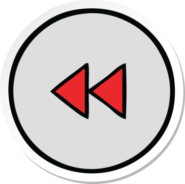 Bir insan tarafından çizilmiş şirin bir çizgi film etiketi.