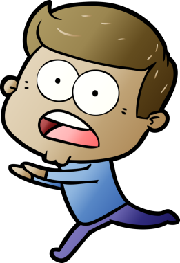 Bir insan tarafından çizilmiş bir karikatür.