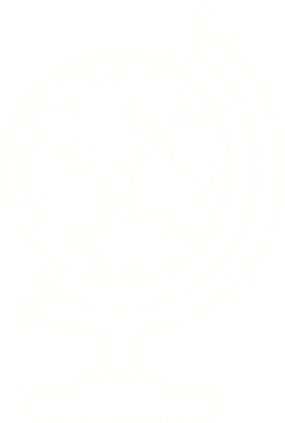 Bir insan tarafından çizilen Dünya Tebeşiri