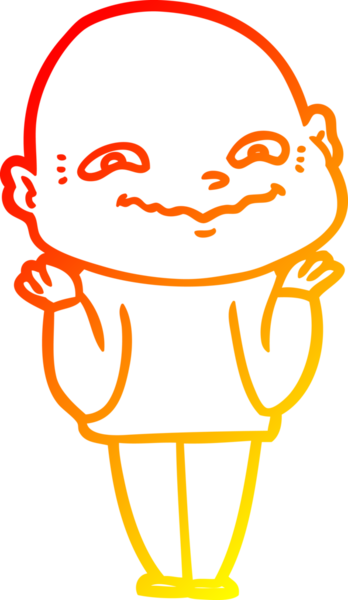 Bir insan tarafından çizilmiş ürkütücü bir çizgi film çizimi.