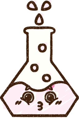 Bilim Deneyi Tebeşir Çizimi Bir insan tarafından çizildi