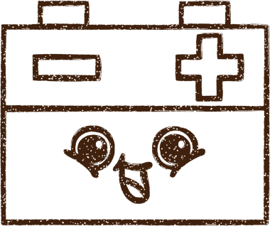 Bir insan tarafından çizilen Mutlu Batarya Kömürü